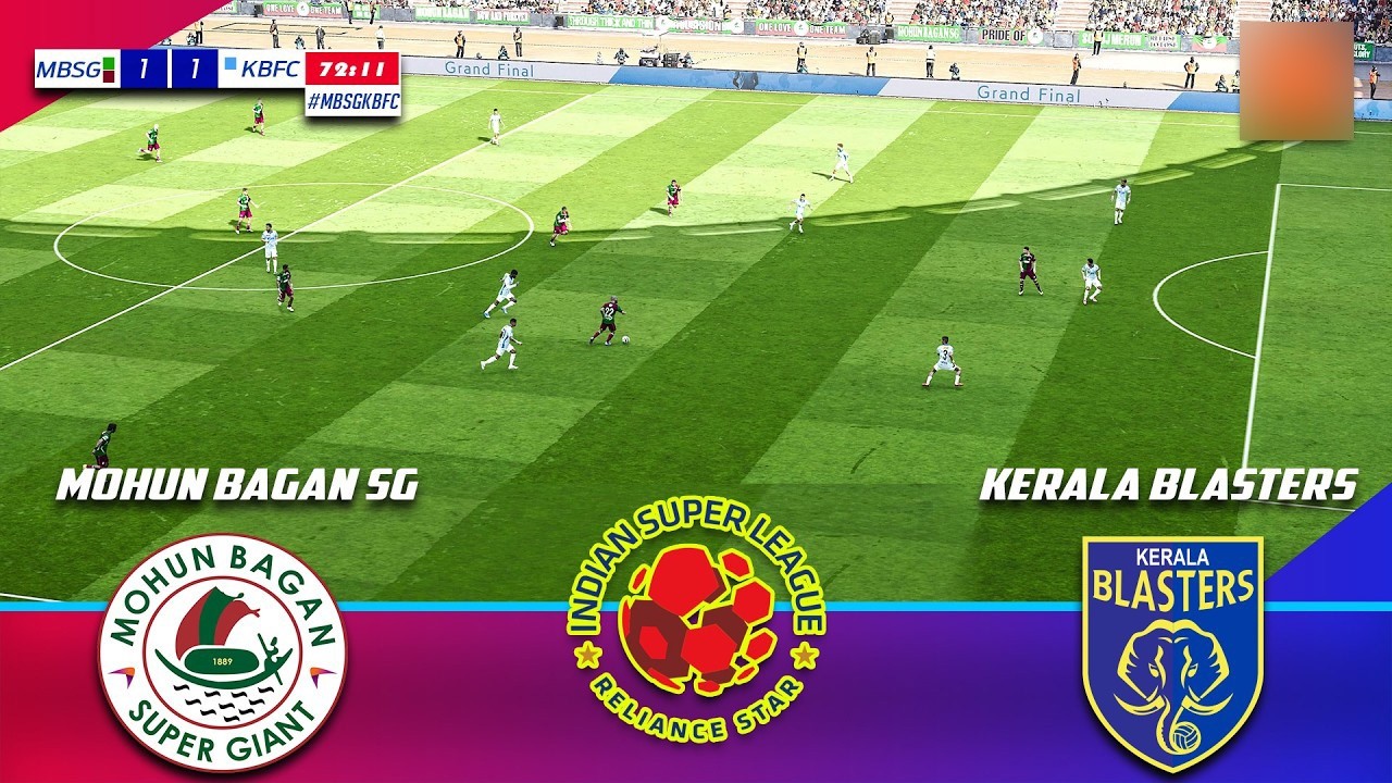 ⚡Kerala Blasters vs. Mohun Bagan SG : ISL 2025-26 🔥 #isl #mohunbagan #keralablasters