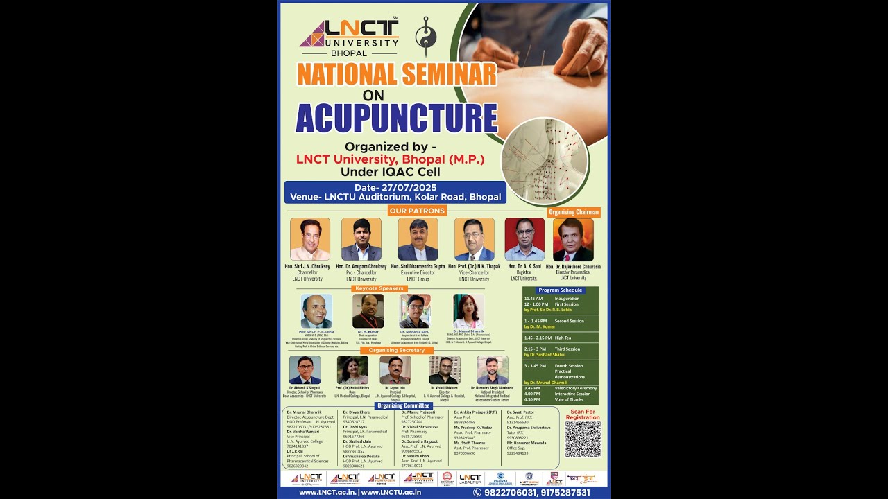 NATIONAL SEMINAR ON ACUPUNCTURE