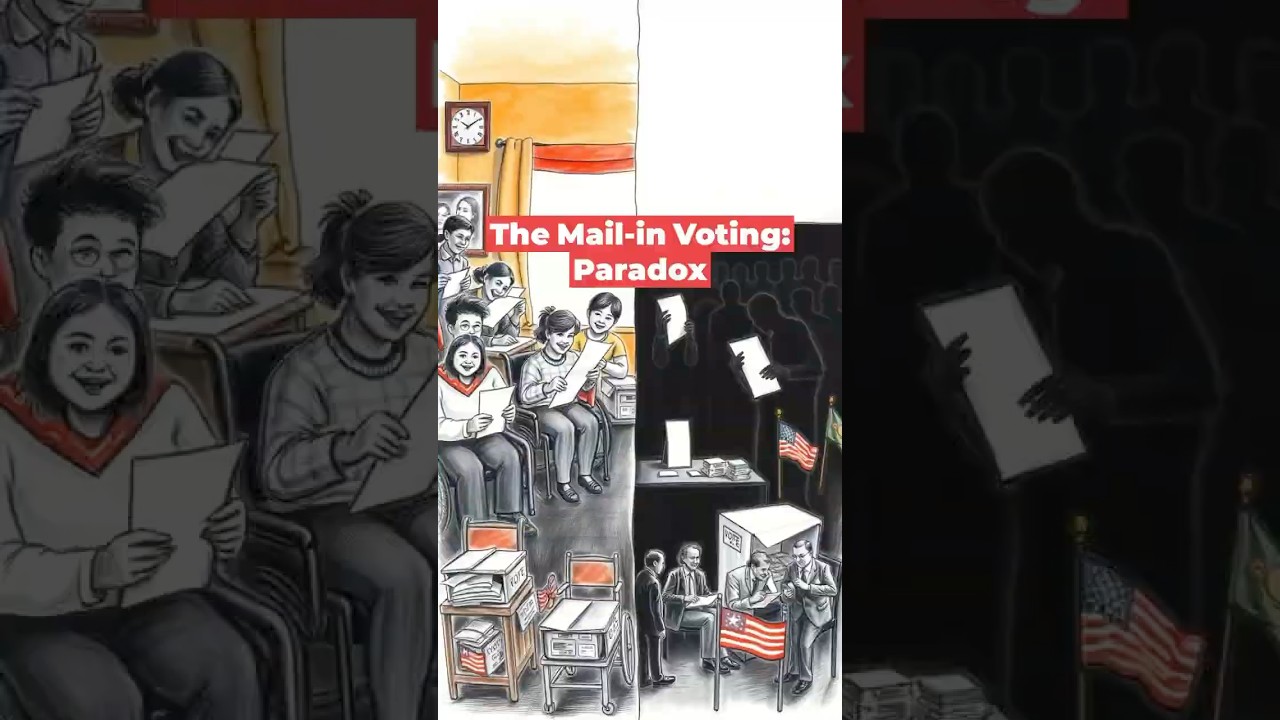 The Mail-in Voting Paradox  #paradox #debate