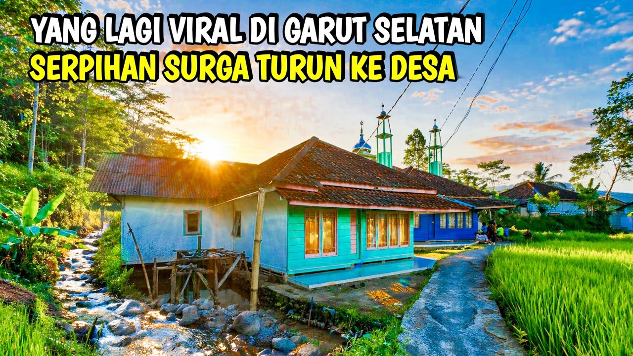 Inilah Desa Terindah Bagaikan Serpihan Surga Di Pedesaan Jawa Barat
