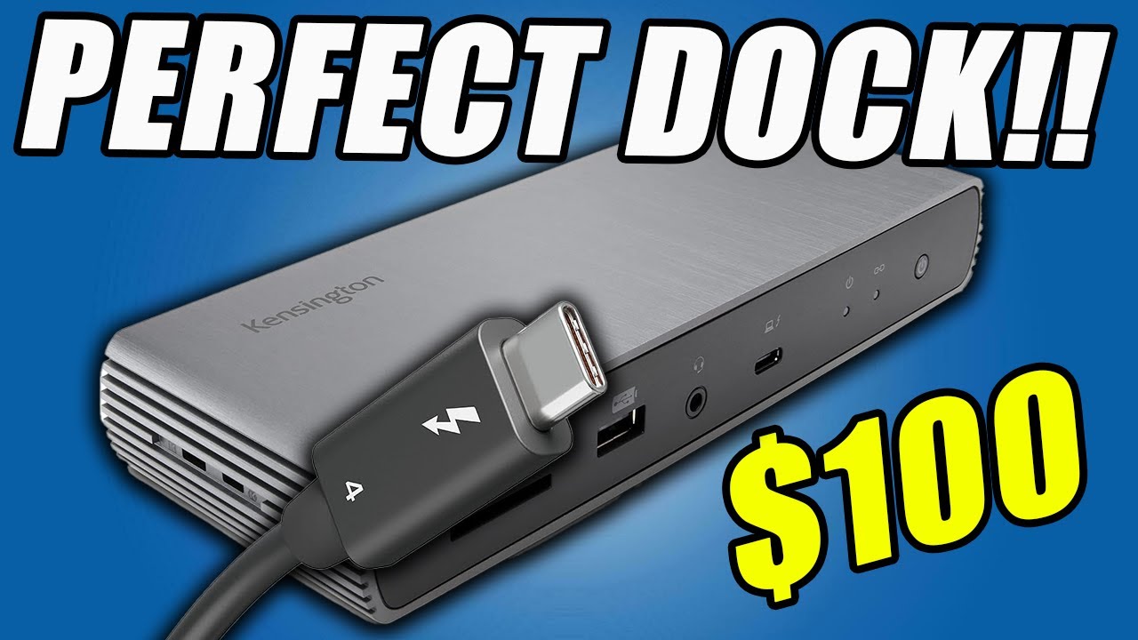 ИДЕАЛЬНАЯ док-станция Thunderbolt 4 - Kensington SD5700T