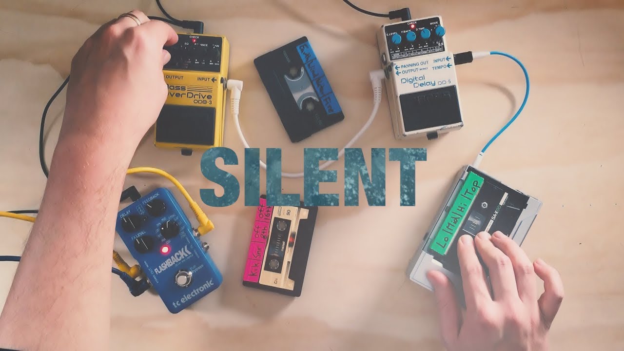 Ambient lofi with cassette + cheap guitar pedals fx | The Trees Talk