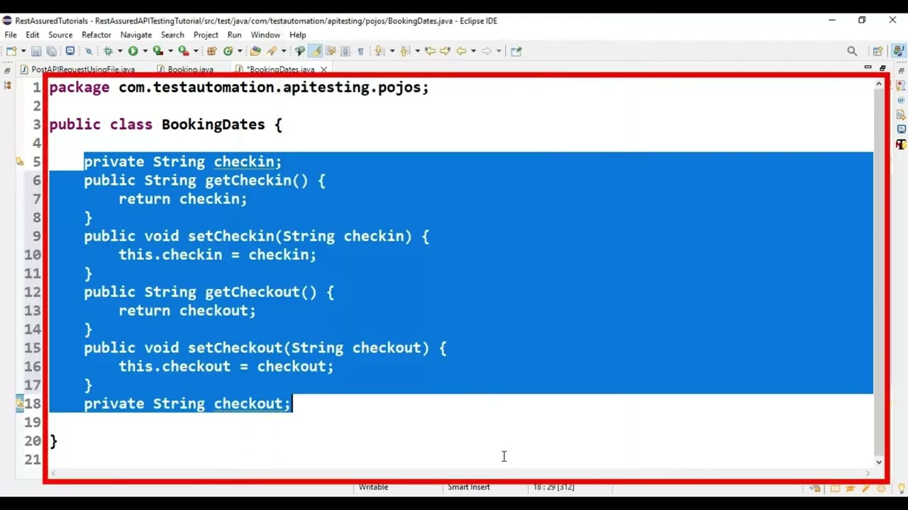 Serialization and DeSerialization in Rest Assured