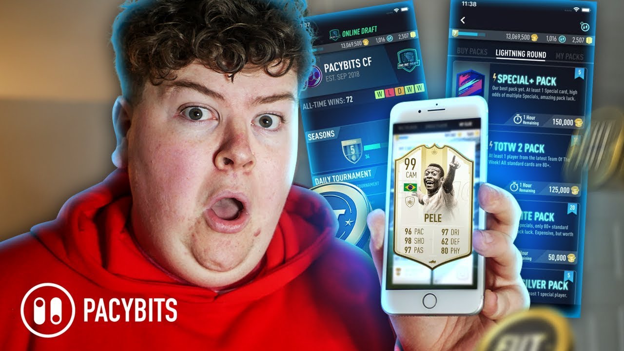 giving *EVERYONE* in trade a 99 PELE for FREE... (Pacybits 19)