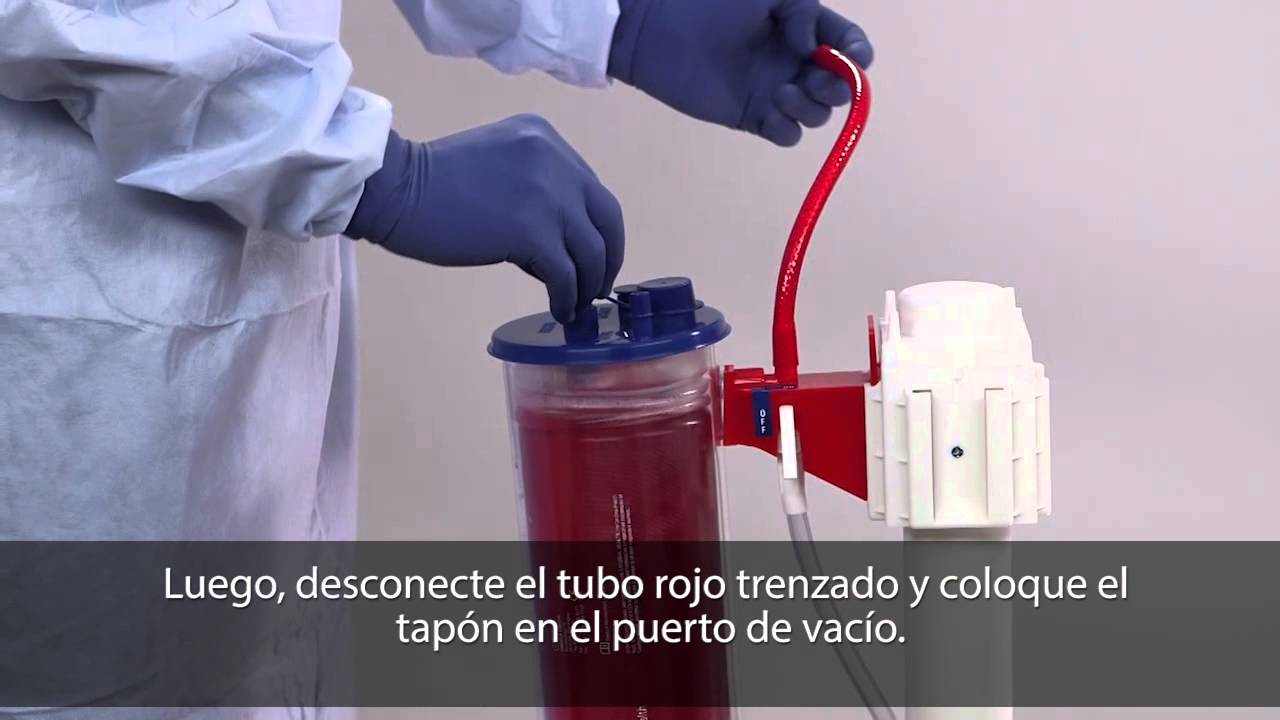 Proceso de Montado del Sistema Flexible de Recolección de Fluidos Medi-Vac®