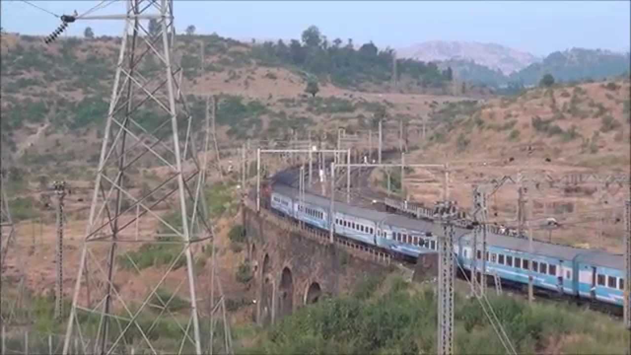 Coverage of Express Trains at Remarkable Khardi - Kasara section of Central Railway