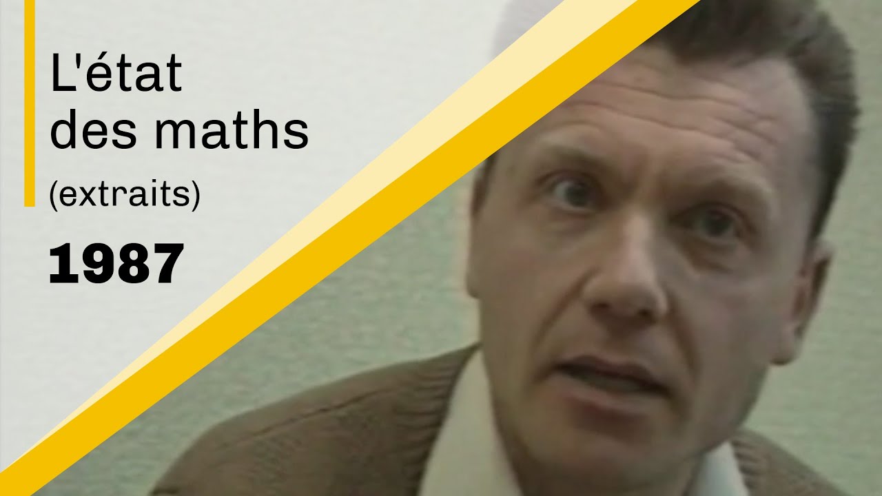 L'État des maths (extraits) | Archives CNRS