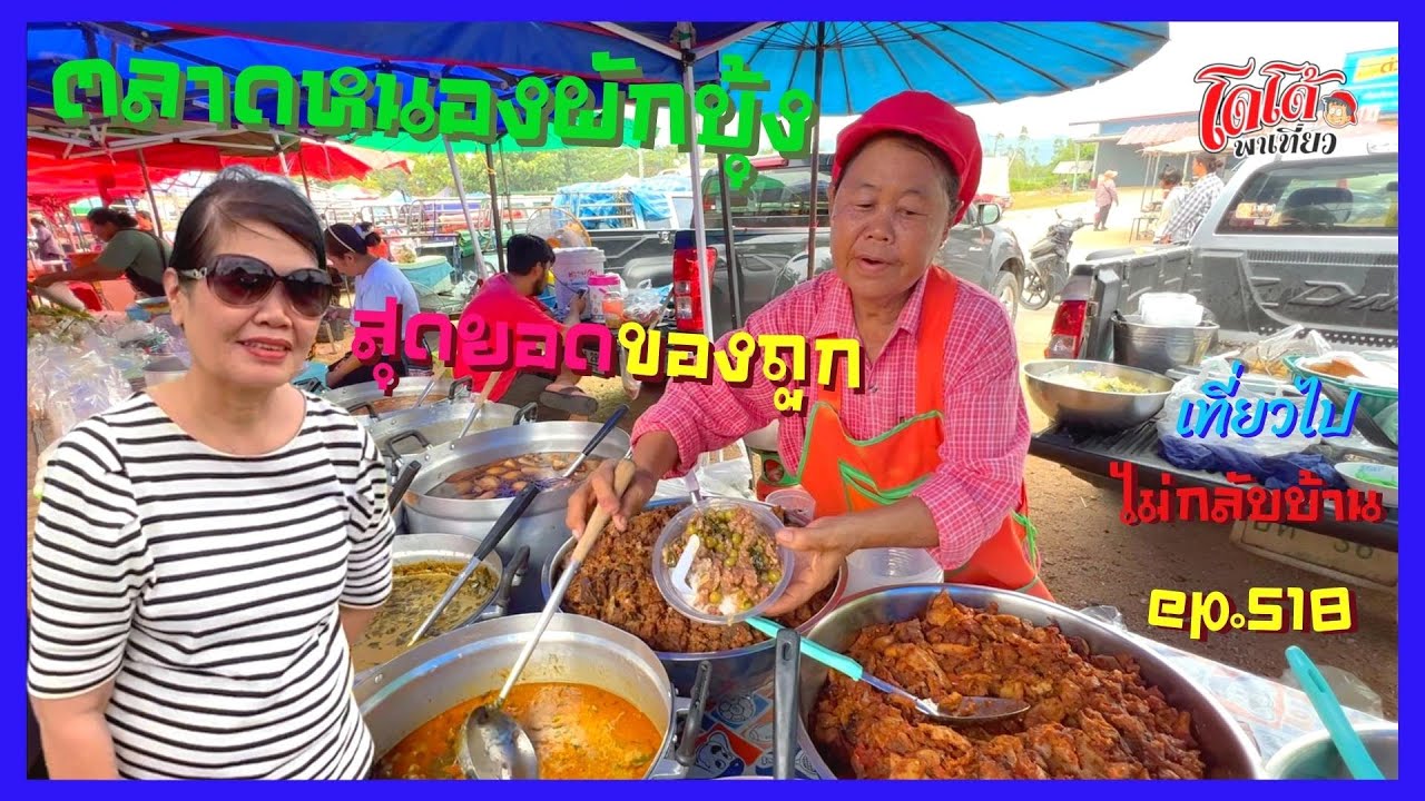 ช้างลง น้ำตกไซเบอร์ปิด ลงมาเดินตลาดหนองผักบุ้ง ตามหาปลาร้า เจอแต่ของถูก เที่ยวไปไม่กลับบ้าน ep.518