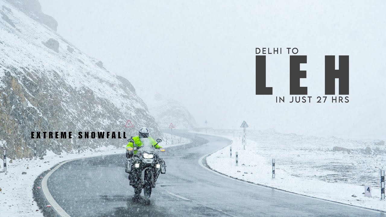 DELHI TO LEH NON STOP IN 27 HRS | TOUGHEST RIDE OF MY LIFE | EP-01 | DELHI-MANALI-LEH | LADAKH 2026