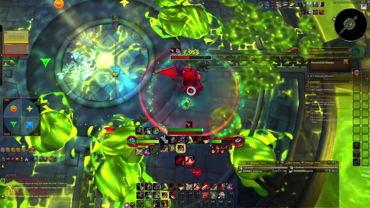 Azta'rec Delve Boss | ilvl 299 Arms Warrior | WOW Midnight 12.1 First Week
