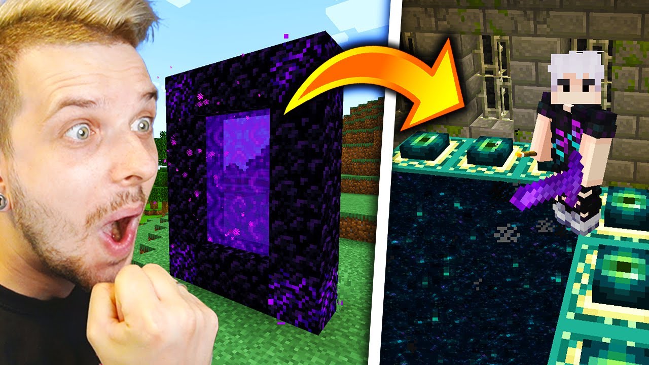 STWORZYLIŚMY SKRÓT PRZEZ NETHER DO SMOKA ENDU w MINECRAFT