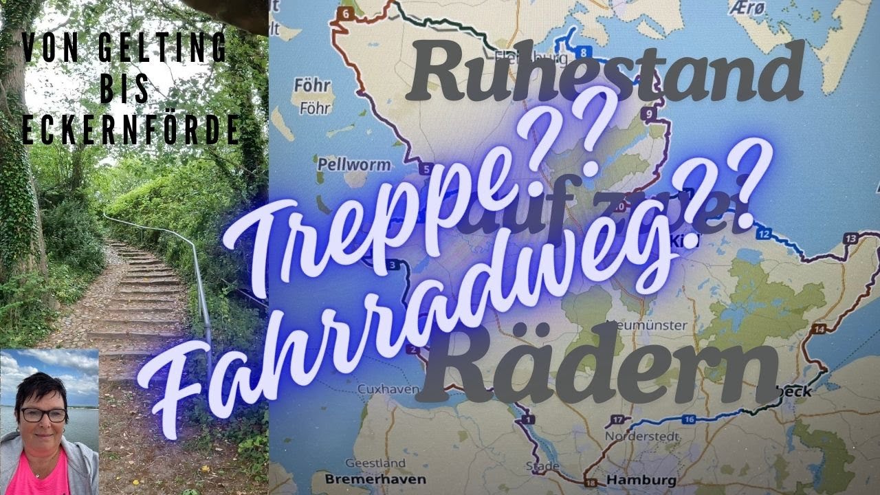 Ruhestand auf zwei Rädern, Tag 9 und 10 von Gelting nach Waabs und von Waabs nach Eckernförde