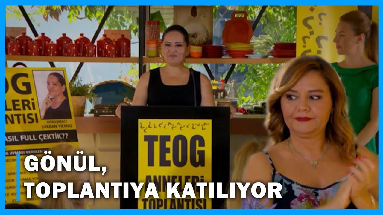 Gönül, TEOG Anneleri Toplantısına Katılıyor! - Çocuklar Duymasın 2.Bölüm