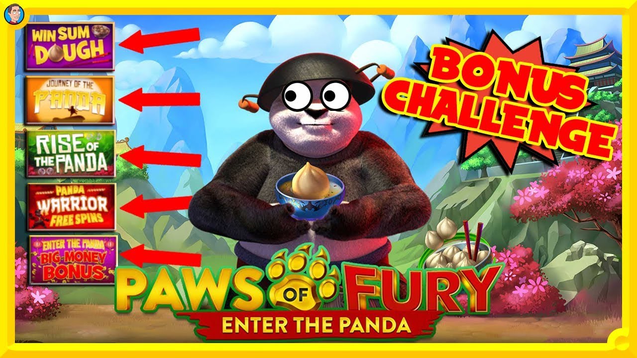 🐾 THE BIG PAWS OF FURY ONLINE SLOT CHALLENGE !!! 🐾