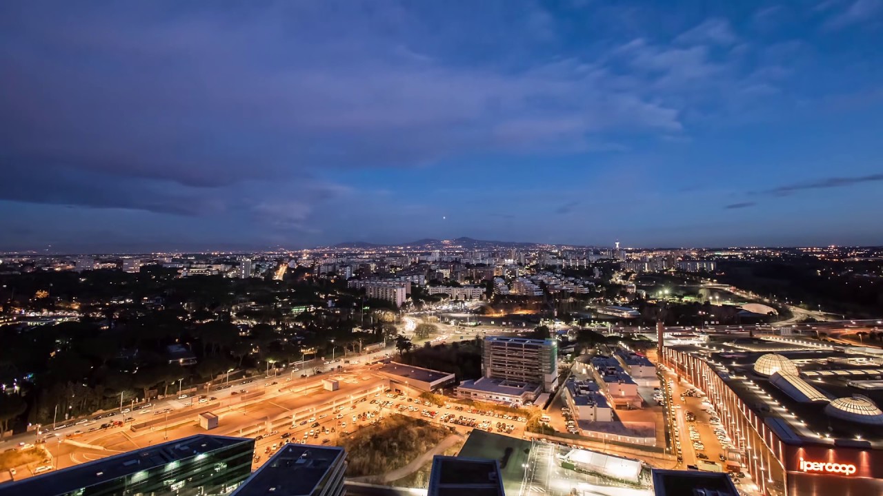 Timelapse Roma Eurosky Tower