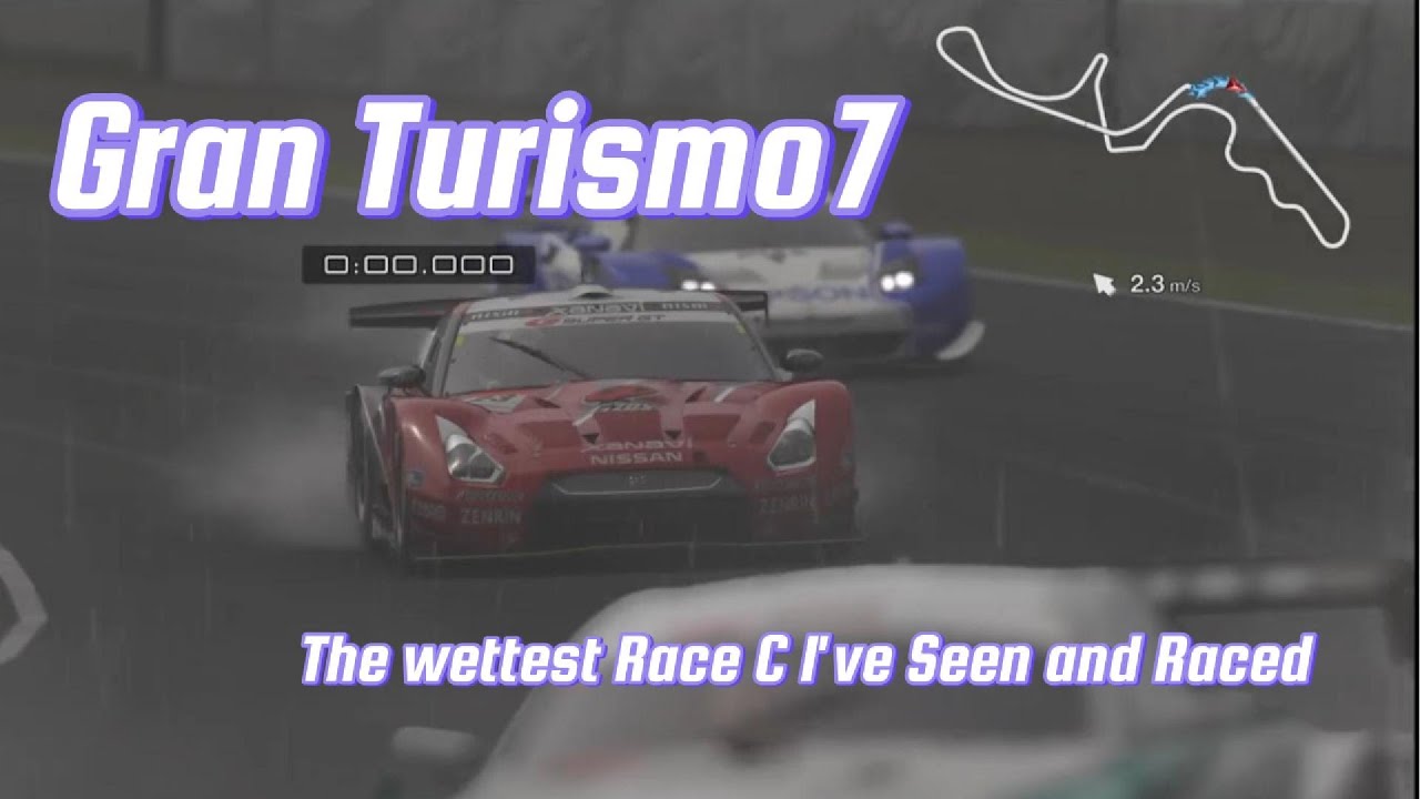 Gran Turismo 7 The Wettest Race C I've been in Can I survive