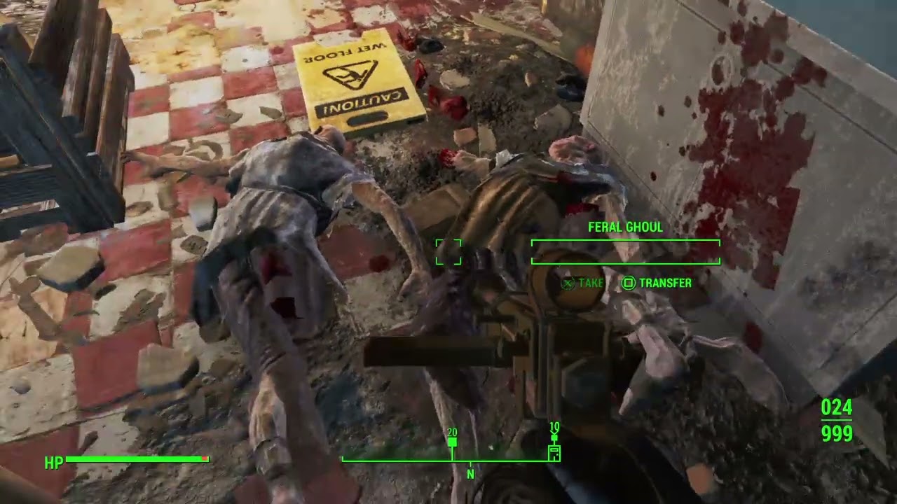 Fallout 4 lvl 41 Super Duper Mart Very Hard