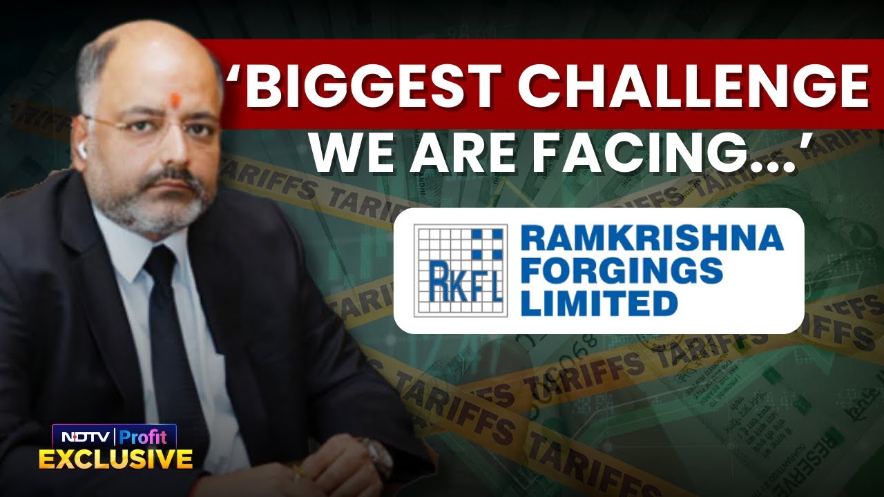 'Additional Tariffs To Go Away Soon', RK Forgings MD Predicts Rollback