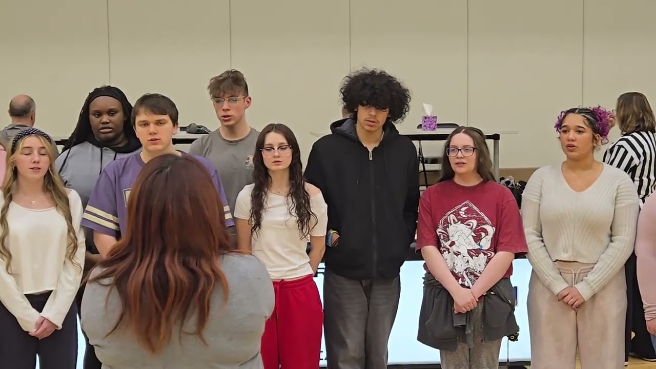 LAHS Show Choir Girls Basketball Game National Anthem 2/6/26