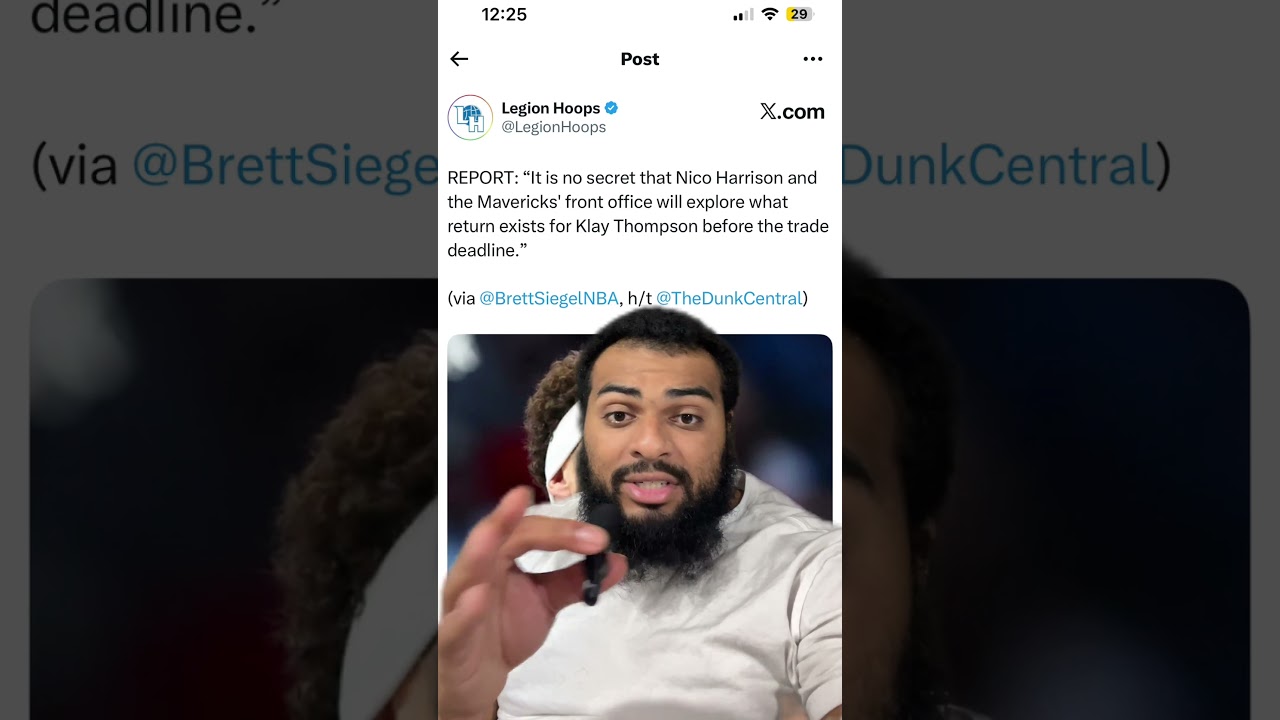 «Даллас Маверикс» рассматривают возможность обмена Клэя Томпсона 👀