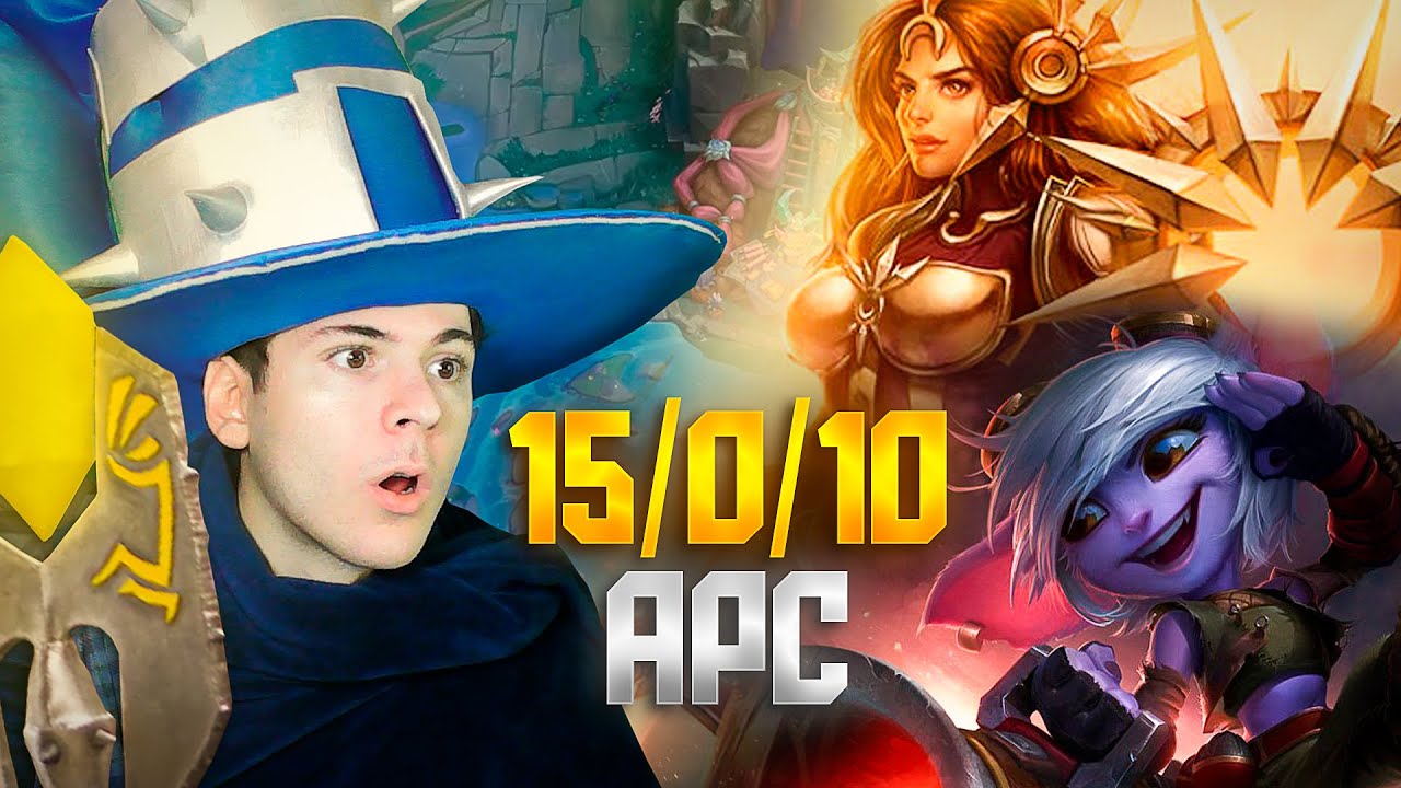 Partida perfecta 🧙‍♂️ || Veigar 15/0/10  Lux  vs  Leona Tristana