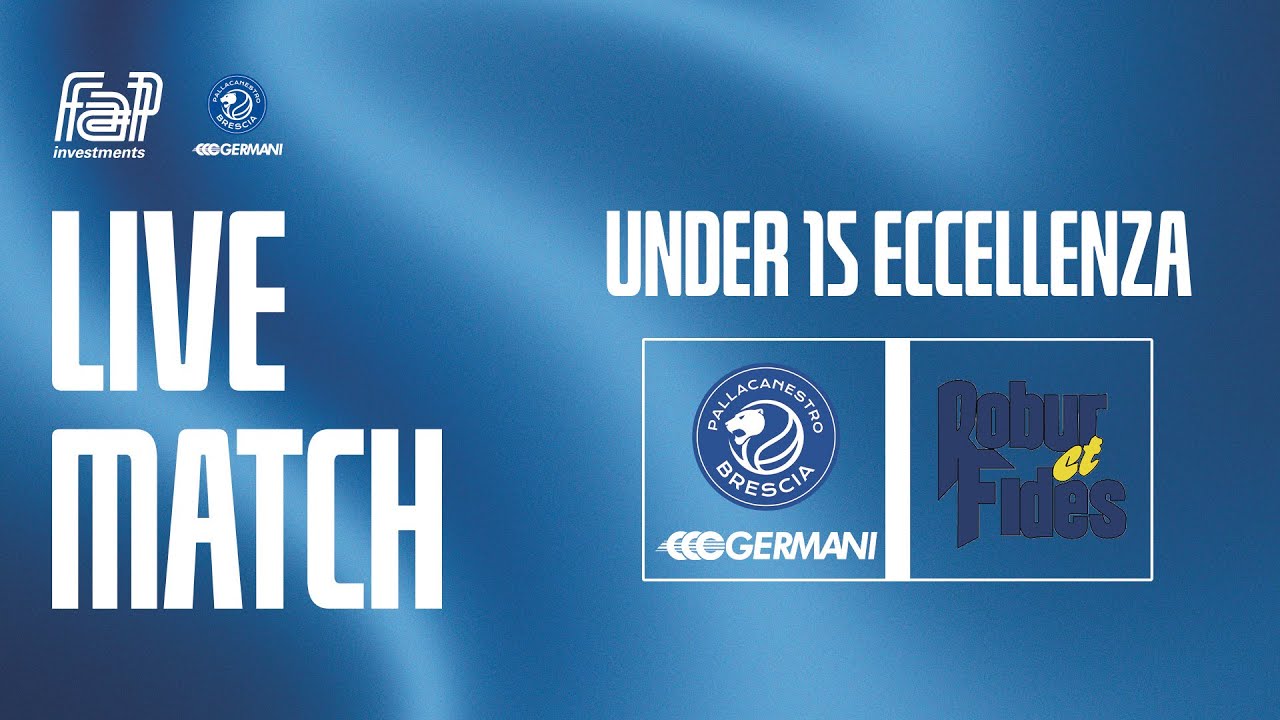 LIVE MATCH | UNDER 15 ECCELLENZA 🔴