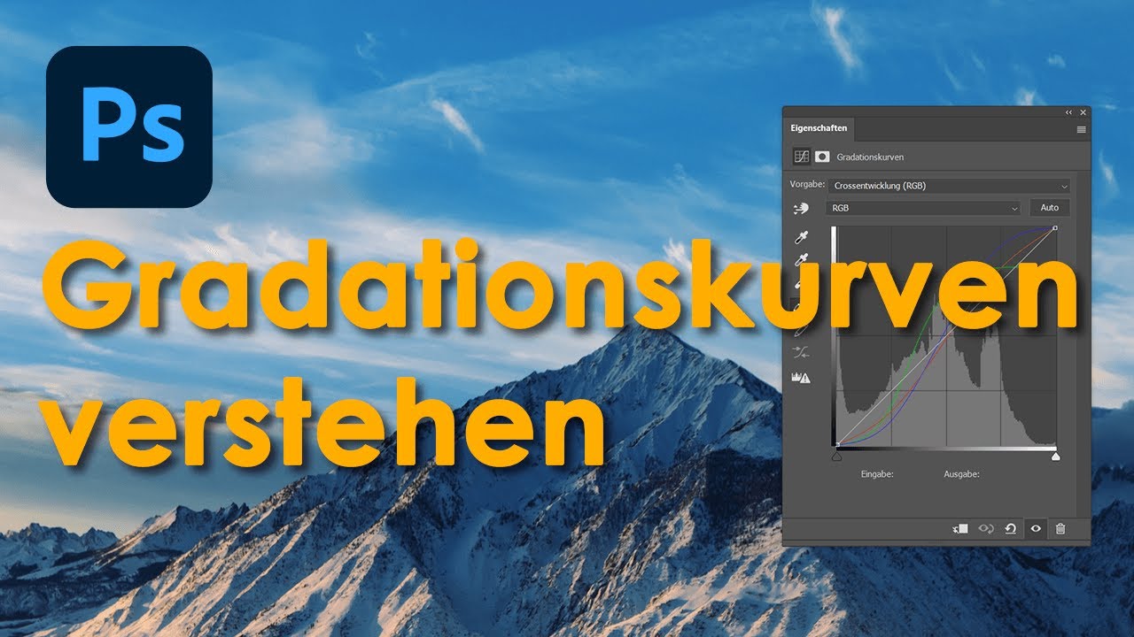 Photoshop - Gradationskurven verstehen