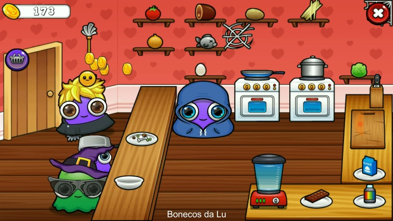 MOY 7: Cuidando do Moy e jogando MiniGames (parte 2 - Jogo / Gameplay))