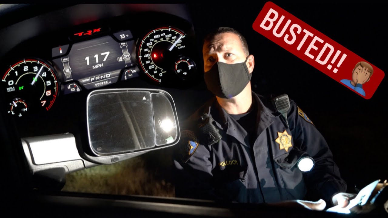 Полиция поймала меня с поличным, когда я мчался на своём новеньком Ram TRX! *Моя первая поездка*