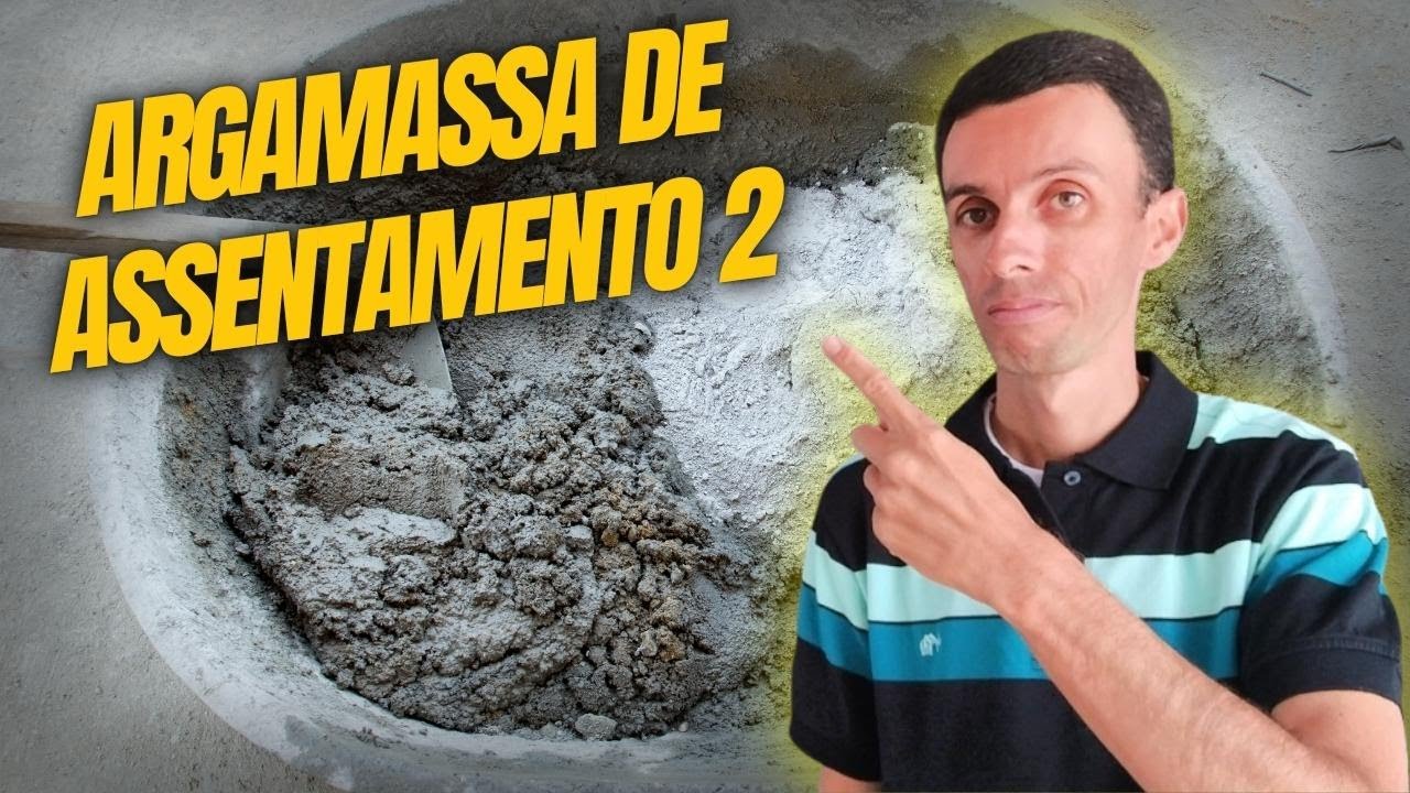 MÉTODO PRÁTICO PARA CALCULAR MATERIAIS PARA ARGAMASSA DE ASSENTAMENTO PARA LEVANTAR UMA PAREDE