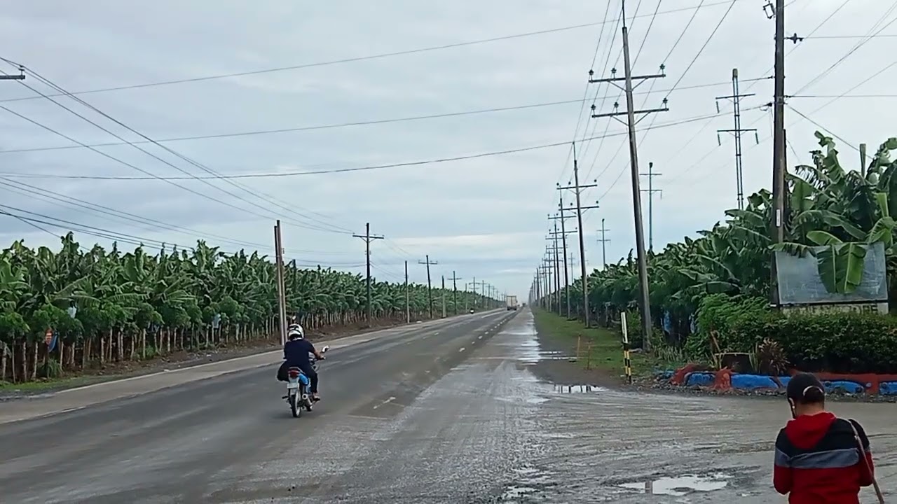Travel captured No talk Dapicol Roads To Malahay Davao del Norte #philippines 