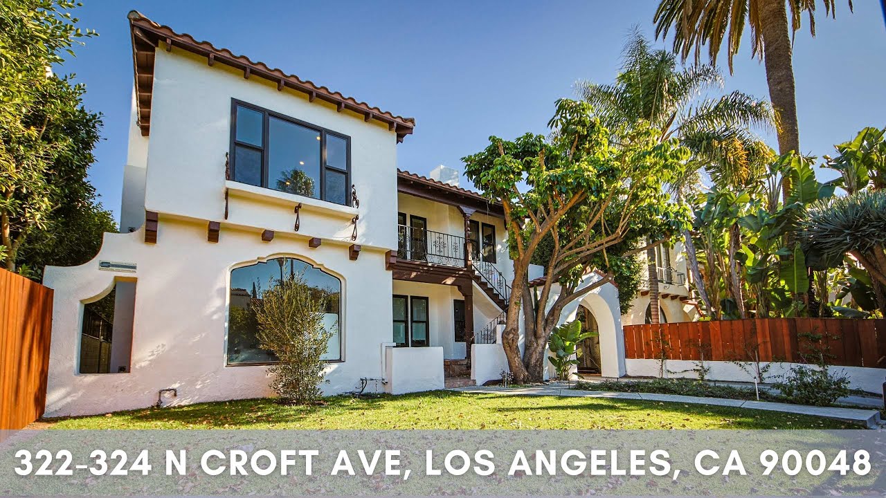 322-324 N Croft Ave, Los Angeles, CA 90048 4K Tour