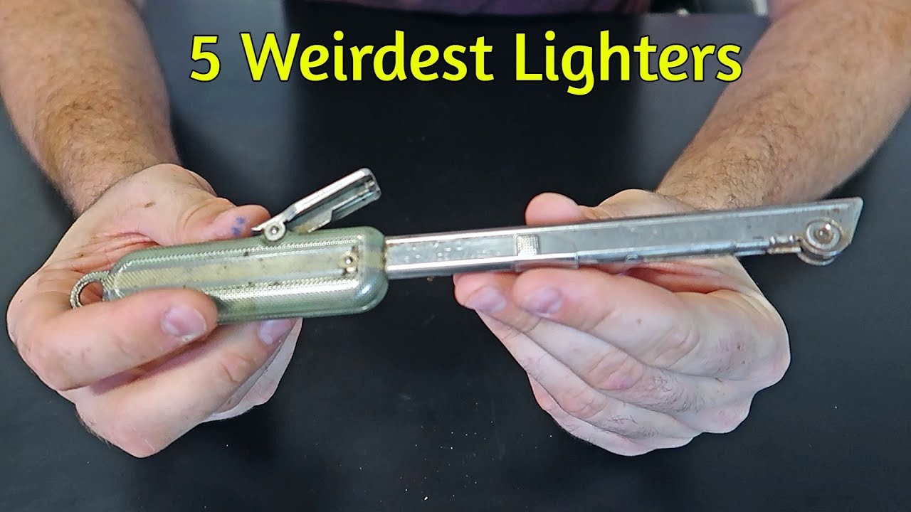 5 Weirdest Lighters Ever Made! Part 9