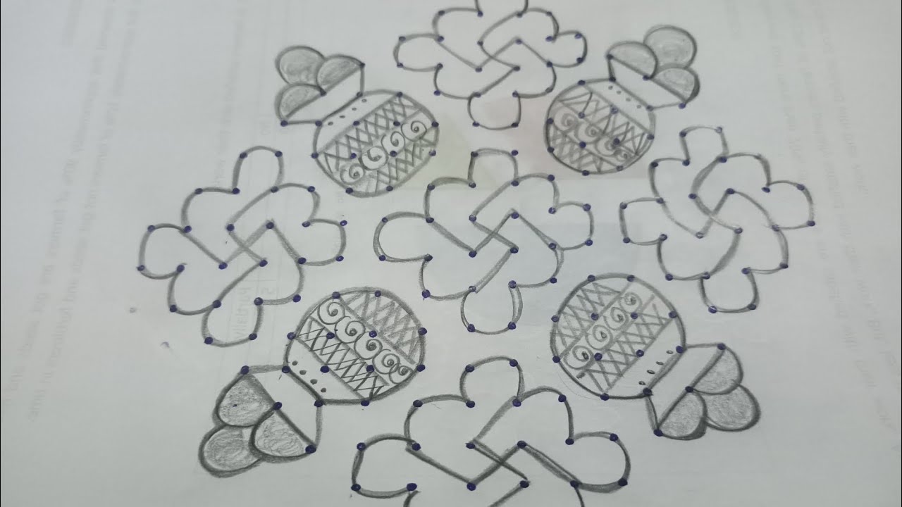 18*2dots#bhogikundalamuggulu#sankranthimuggulu#potmuggulu#muggulu#