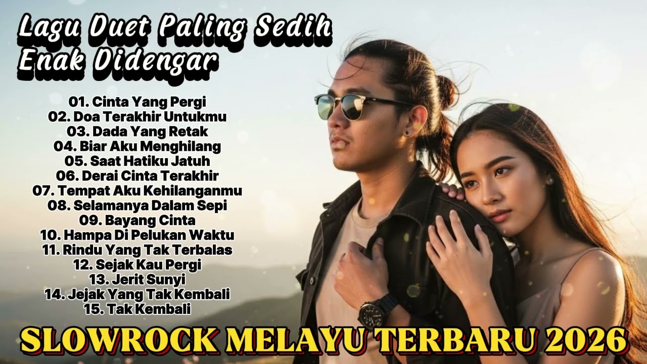 LAGU DUET SLOW ROCK PALING SEDIH TERBARU 2026 – MENYAYAT HATI & BIKIN NANGIS 😭 CINTA YANG PERGI