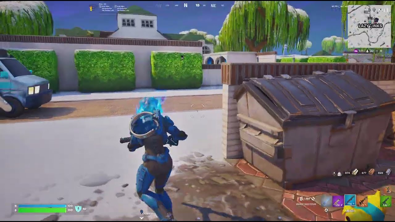 I WASNT LOCKED IN