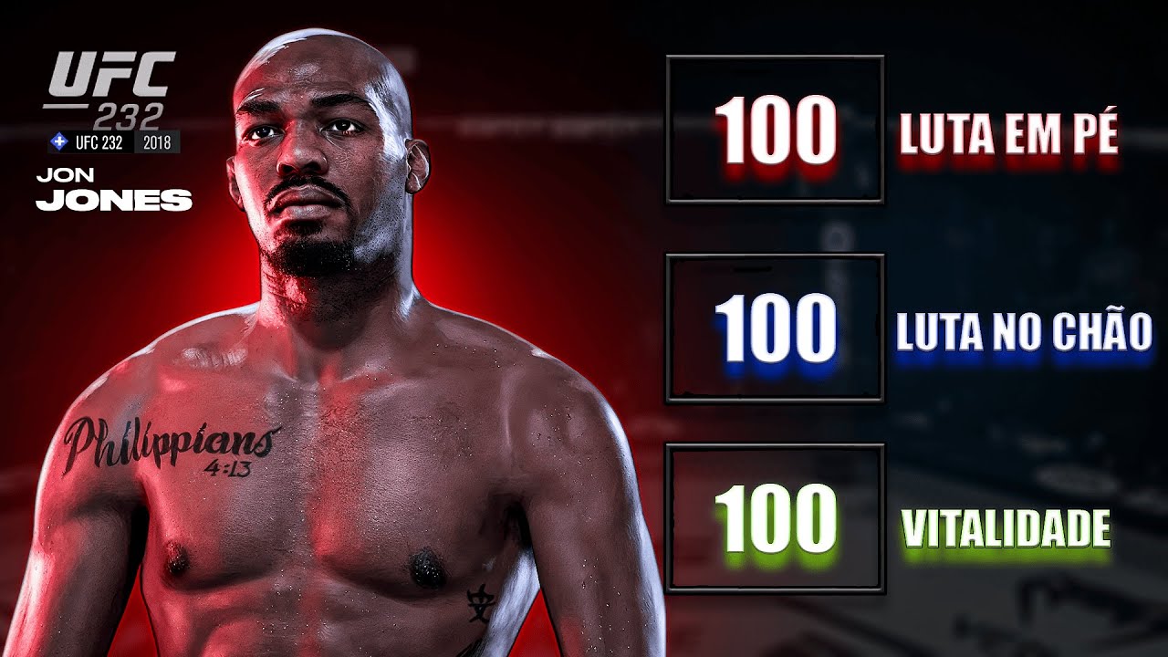 Jon Jones ALTER EGO 232 é o PERSONAGEM MAIS ROUBADO do UFC 5 😱