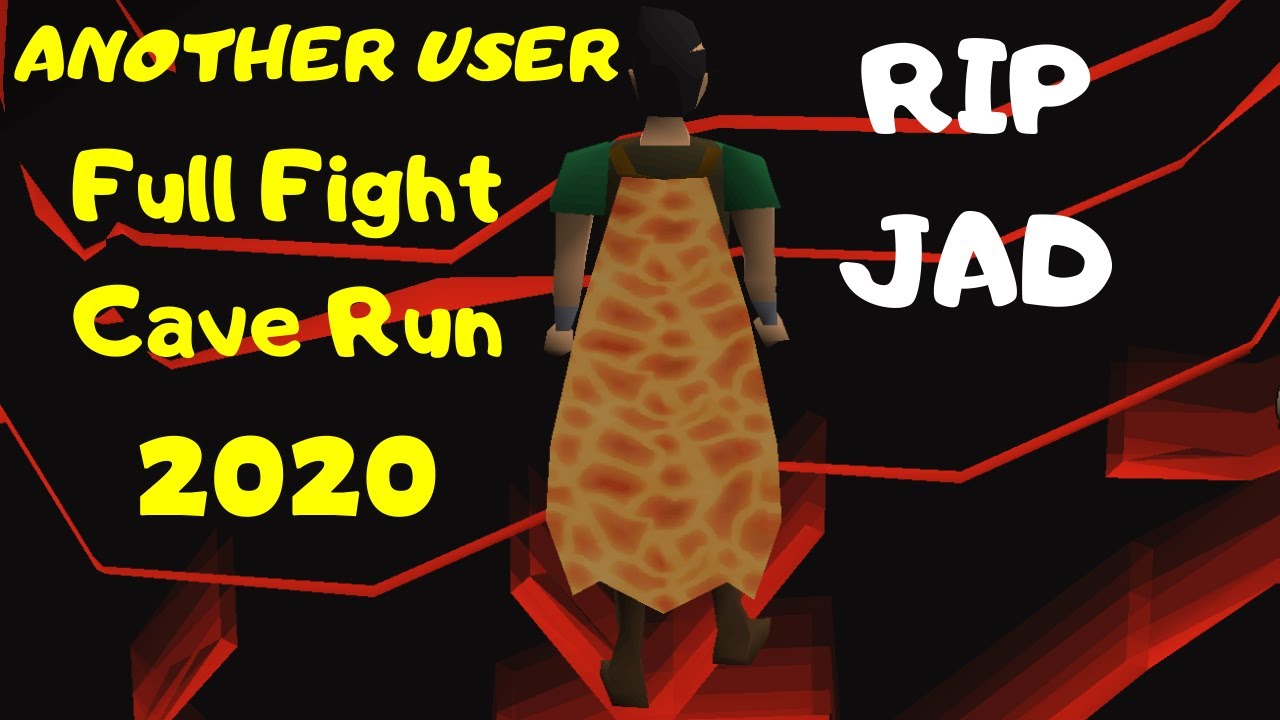 [OSRS] Full Firecape Run | Fight Cave Strategy for beginners