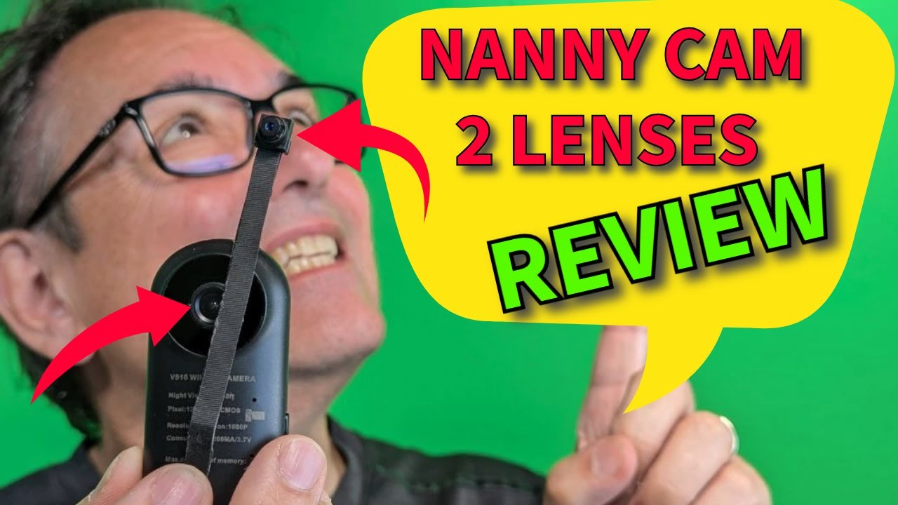 Mini Spy Camera Dual Lens WIFI 1080 Setup & Review