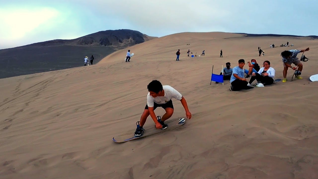 Sandboarding deporte de locos 😱 | Perú | Única experiencia