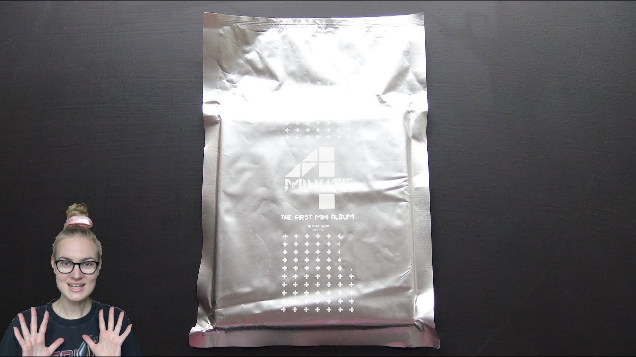 Unboxing 4Minute 포미닛 1st Korean Mini Album For Muzik