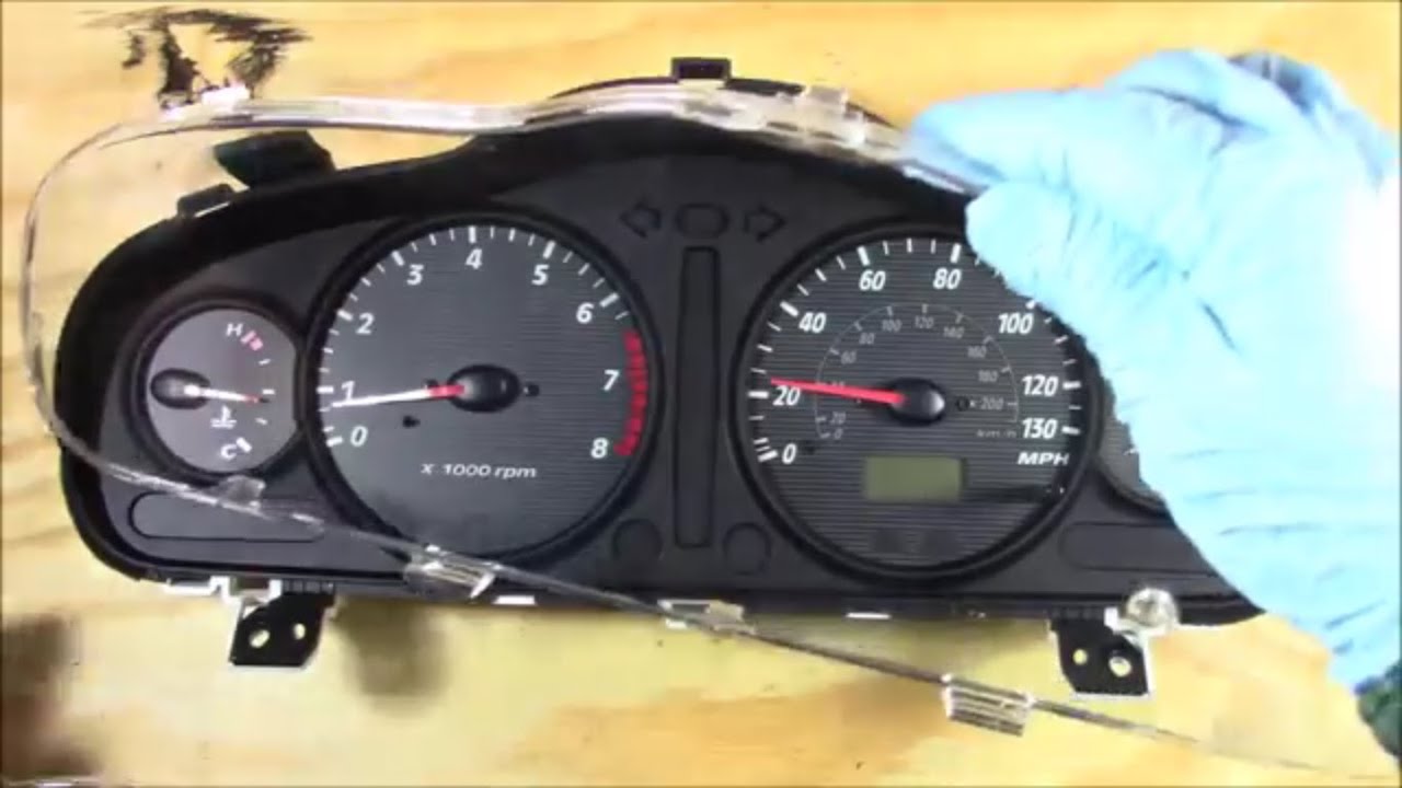 Broken Instrument Cluster Glass Removal, Replace, Install Overview 2003 (2000-2004) Hyundai Santa Fe