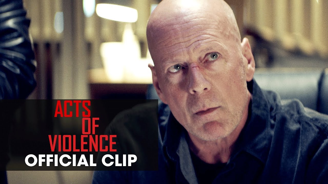 Acts of Violence (2018 Movie) Official Clip &ldquo;Good News&rdquo; - Bruce Willis