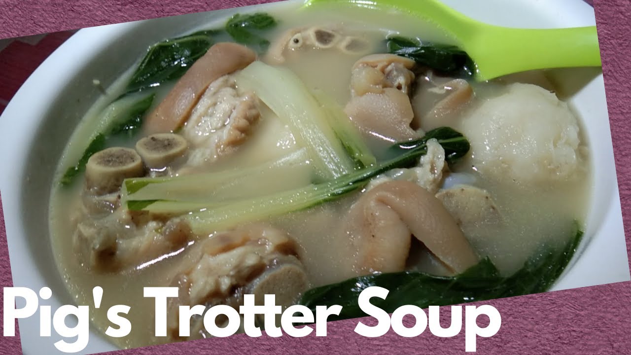 Collagen-Rich Pig's Trotter Soup