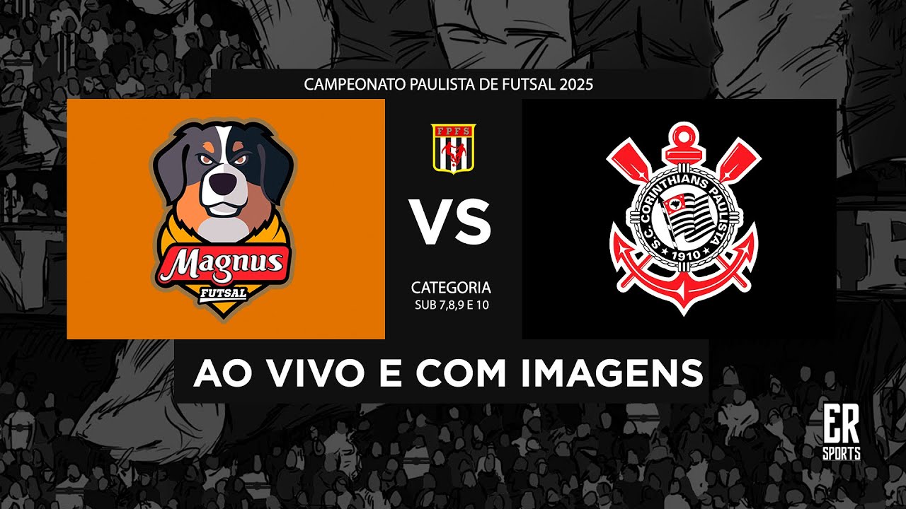 Magnus x Corinthians - SUB 7 | 26/04/2025 | AO VIVO | Campeonato Paulista 2025