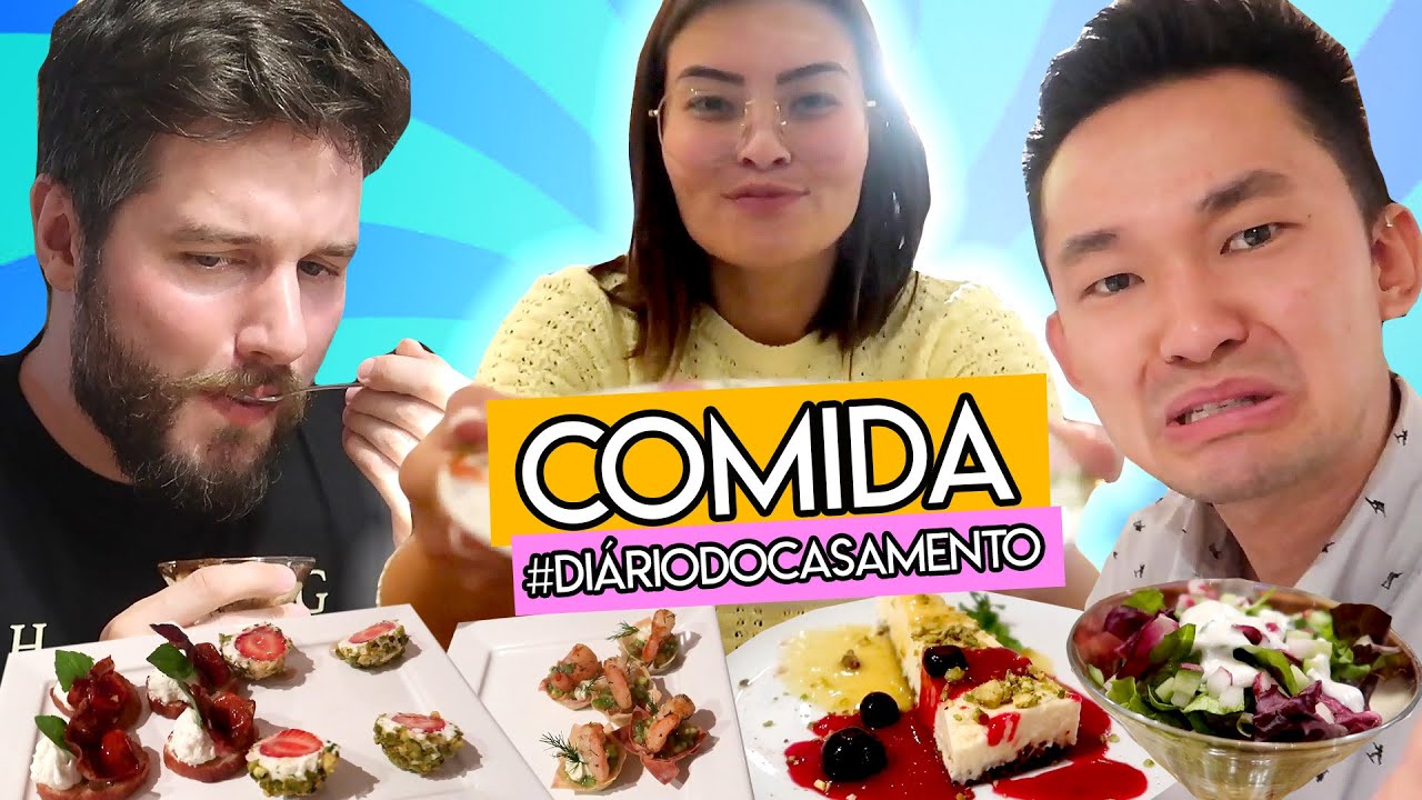 ESCOLHENDO NOSSO BUFFET DO CASAMENTO | #CasamentoDaAlegria