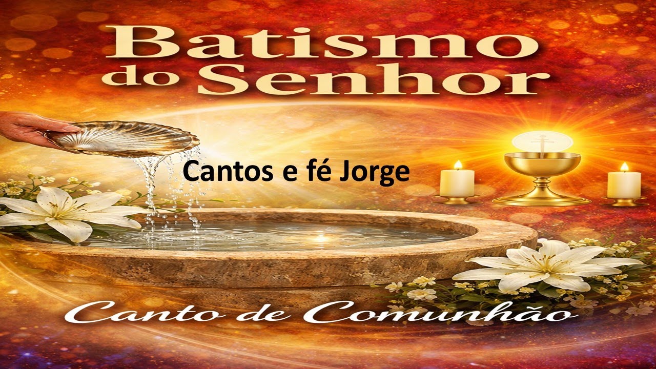 Canto de comunhão Batismo do Senhor
