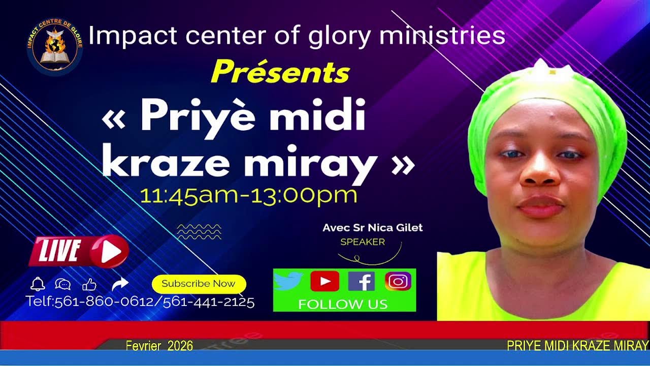 PRIYE MIDI KRAZE MIRAY AVEC SR NICA GILET  Mercredi 11 Fevrier  2026