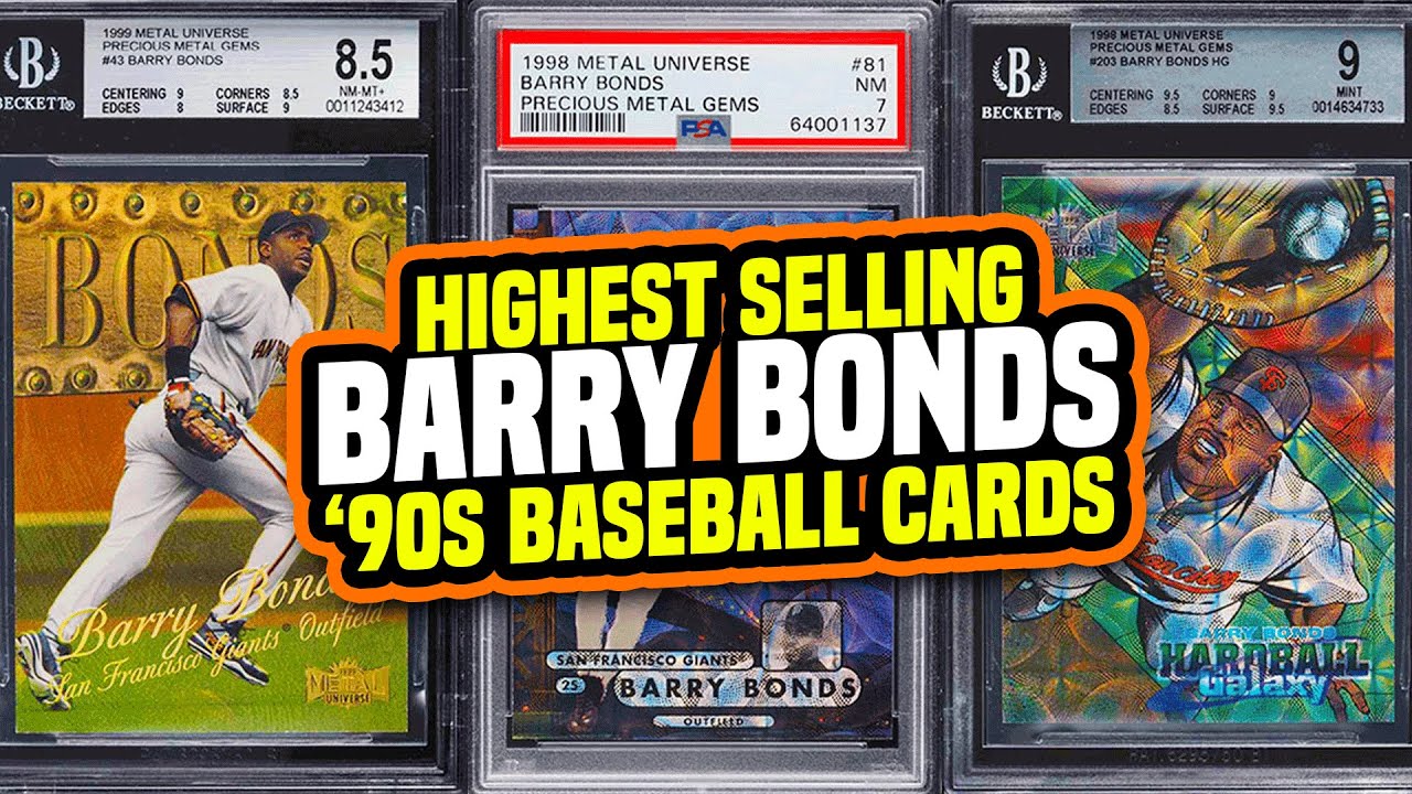 These '90s Barry Bonds Baseball Cards Are Getting Hot 🥵 🔥 - Which cards to look for now 🎆