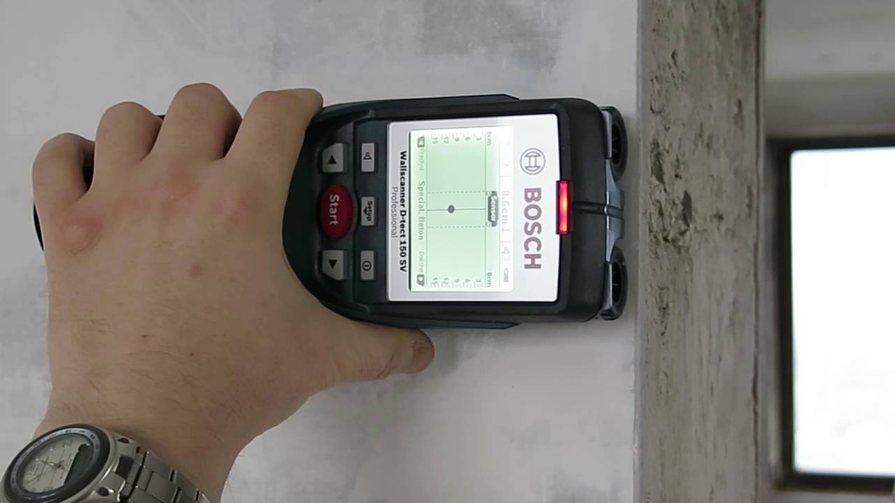 Wallscanner D-Tect 150 SV. Часть 2. Бетон специальный.